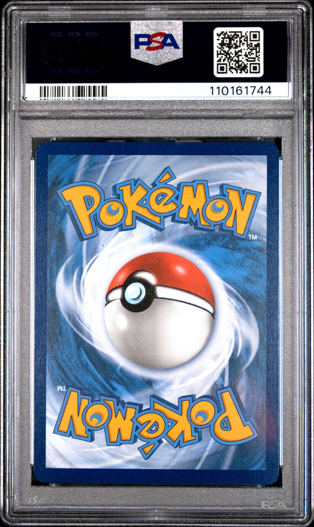 Charizard ex #199/165 PSA 9 slab, back