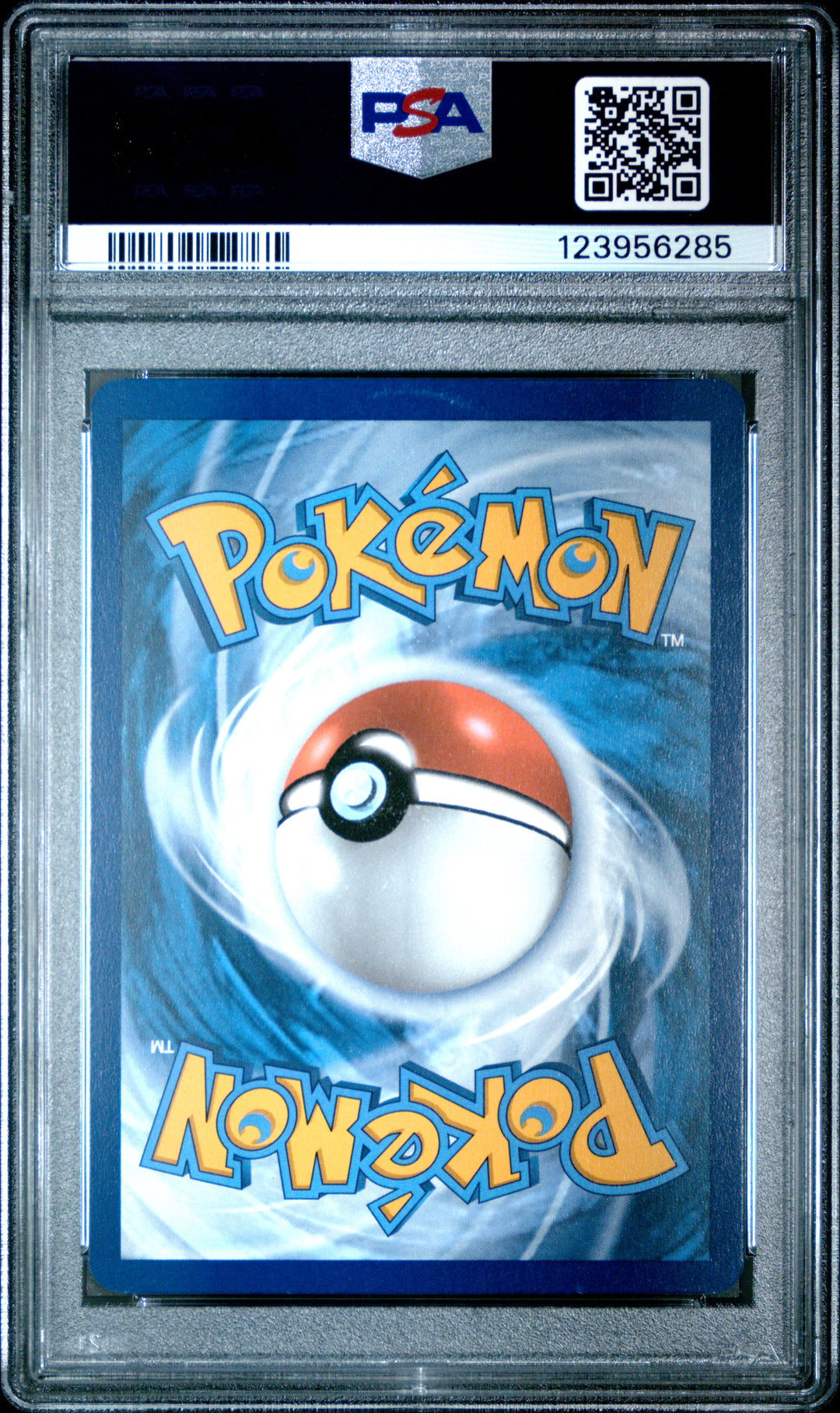Wartortle #171/165 PSA 9 slab, back