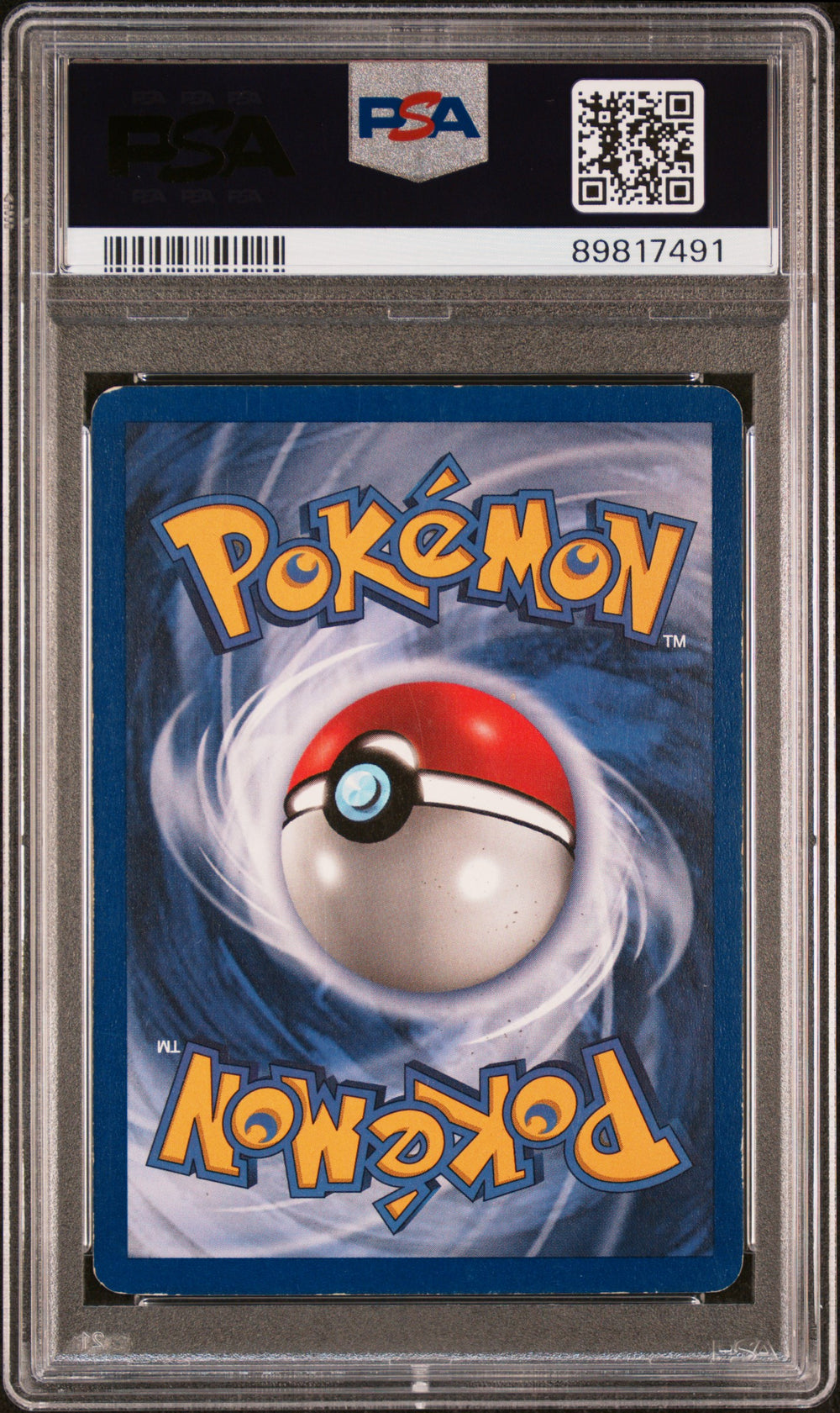 Pidgeot #8/64 PSA 5 slab, back
