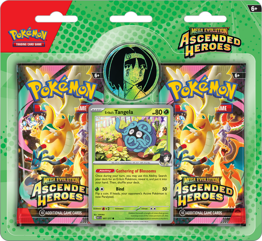 larry pokemon card Pokemon TCG: Ascended Heroes Erika/Larry Collection