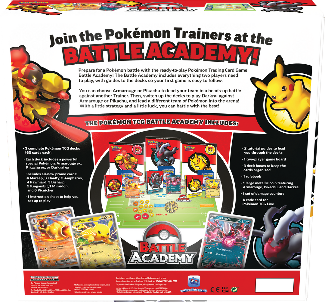 Pokemon Trading Card Game: Battle Academy 2024
