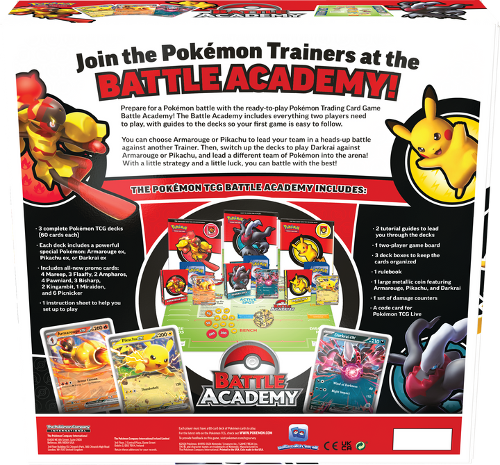 Pokemon Trading Card Game: Battle Academy 2024