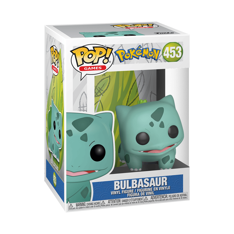 Funko Pop! Bulbasaur #453 Pokemon Vinyl Games Figure