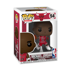 Funko Pop! Michael Jordan No. 54 NBA Chicago Bulls 23 Red Jersey Basketball Vinyl Figure - view 3