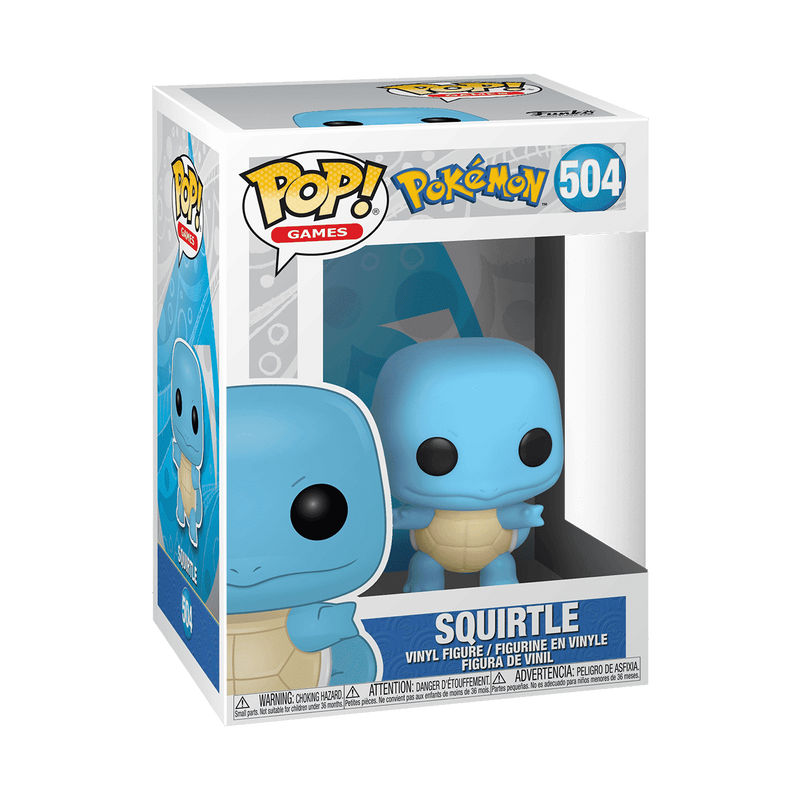 Funko Pop! Squirtle #504 Pokemon Vinyl Games Figure