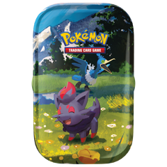 Pokémon TCG: Ascended Heroes Zorua & Cramorant Mini Tin (2 Booster Packs + Sticker + Art Card) - Mega Evolution 2026