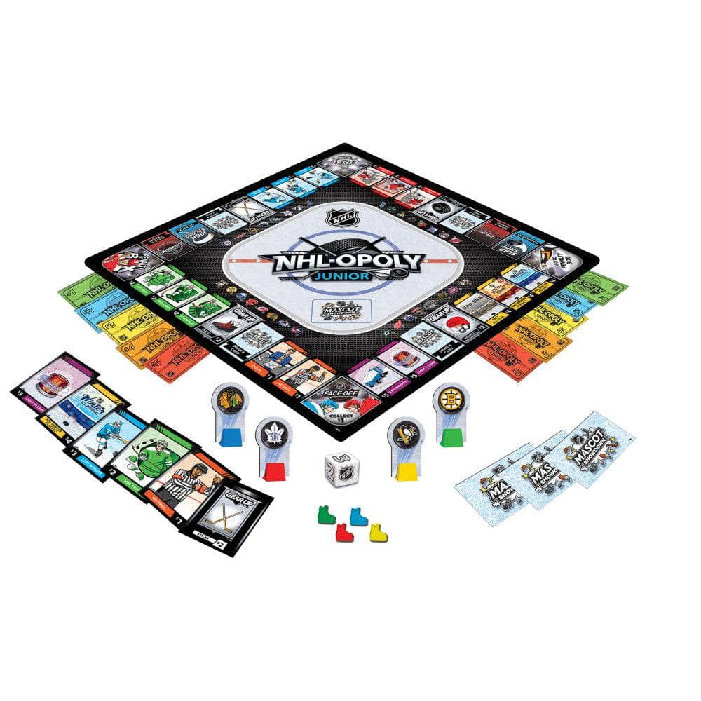 MasterPieces NHL Opoly Junior Puzzle Board Game