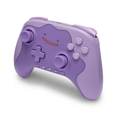 PowerA Advantage Wireless Controller Pokémon: Ditto, three-quarter view from the right