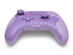 PowerA Advantage Wireless Controller Pokémon: Ditto, low front angle with the LED bar