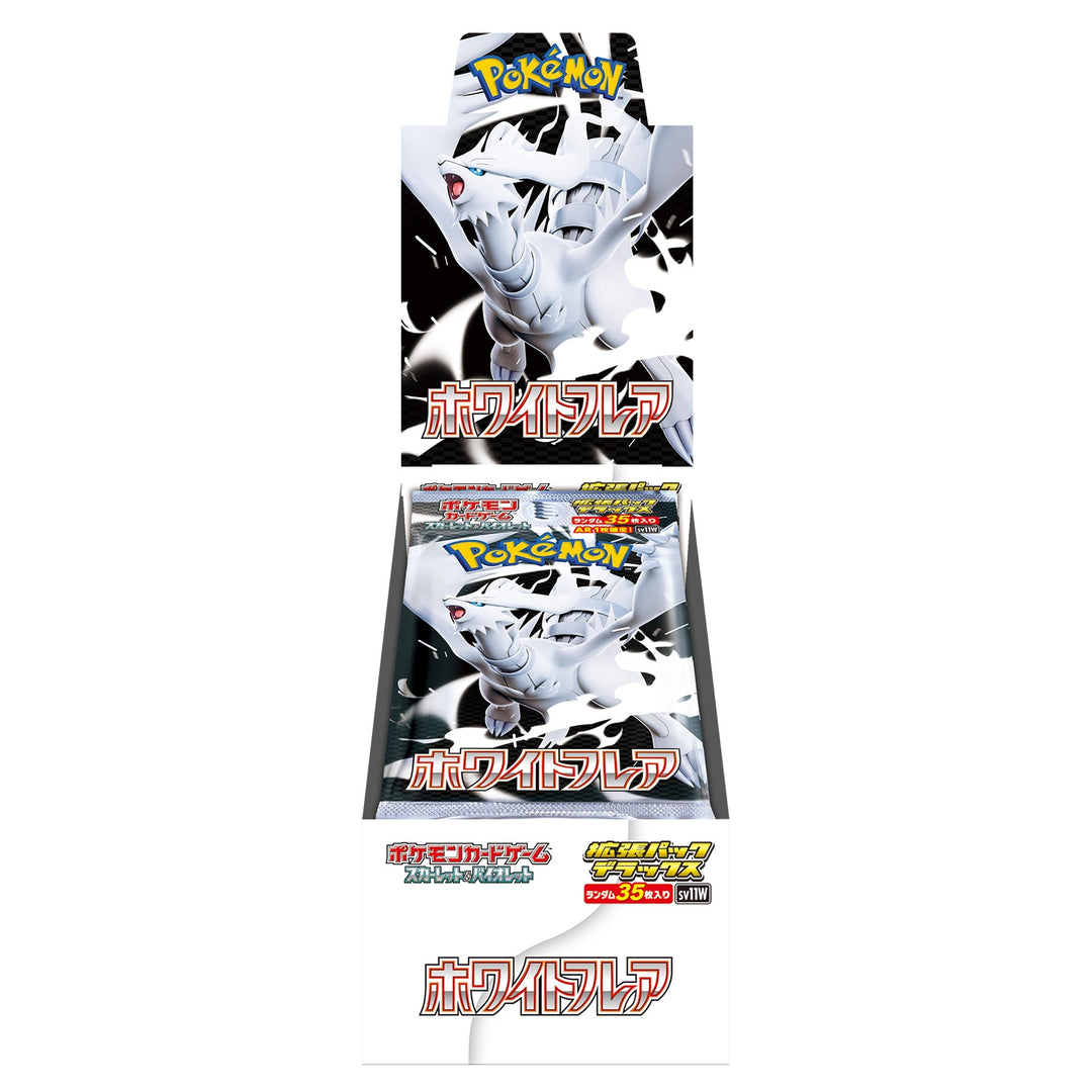 Pokémon TCG: White Flare Deluxe Japanese Box (4 Packs) - sv11W