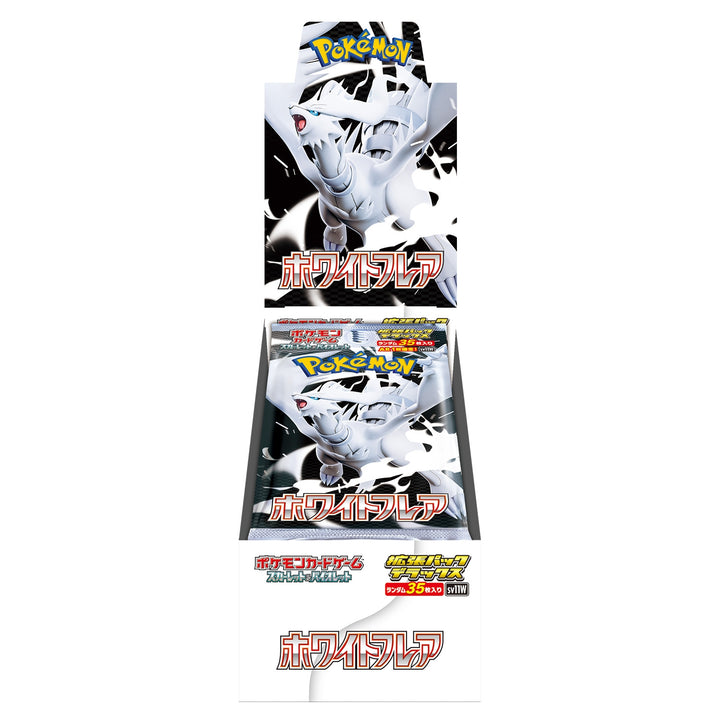 Pokémon TCG: White Flare Deluxe Japanese Box (4 Packs) - sv11W