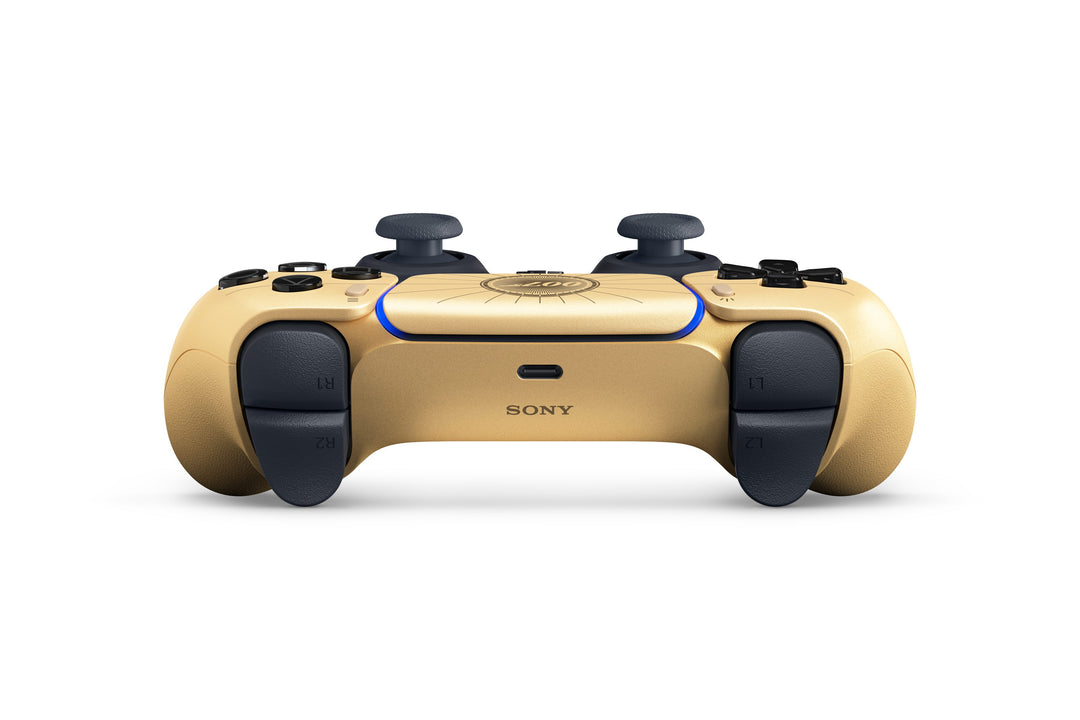 DualSense 007 First Light Limited Edition, top edge with the USB-C port and triggers