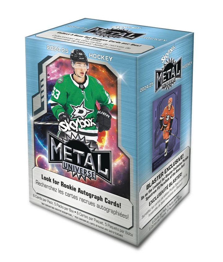Upper Deck Skybox Metal Universe Hockey Trading Cards Blaster Box (2024-25)