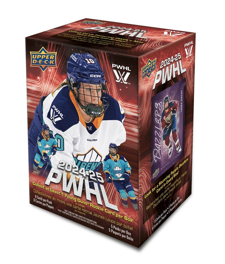 Upper Deck PWHL Hockey Cards Blaster Box (2024-25)