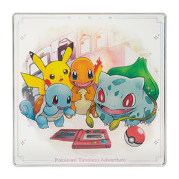 Pokemon 30th Anniversary Timeless Adventure Kanto Acrylic Block (Pokemon Center Exclusive)