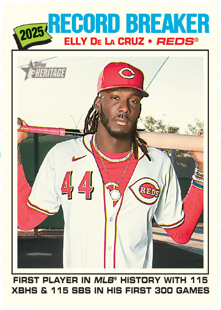 Topps Heritage Baseball - Value Box (8 Packs) - 2026