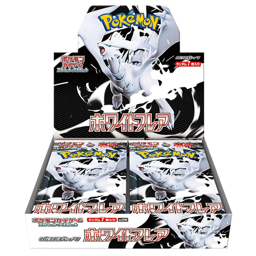 Pokémon TCG: White Flare Japanese Booster Box (20 Packs) - sv11W 2025