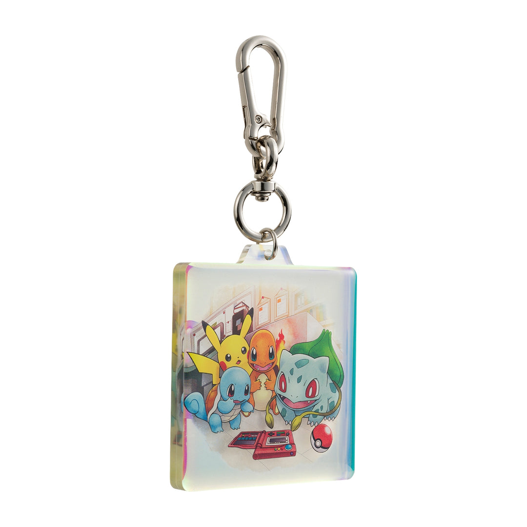 Pokemon 30th Anniversary Timeless Adventure Kanto Acrylic Keychain (Pokemon Center Exclusive)