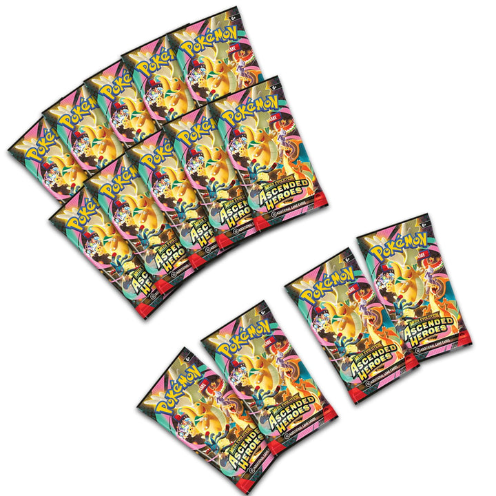Pokémon TCG: Ascended Heroes Focused Fighters Premium Collection (14 Booster Packs + Promos) - Mega Evolution 2026