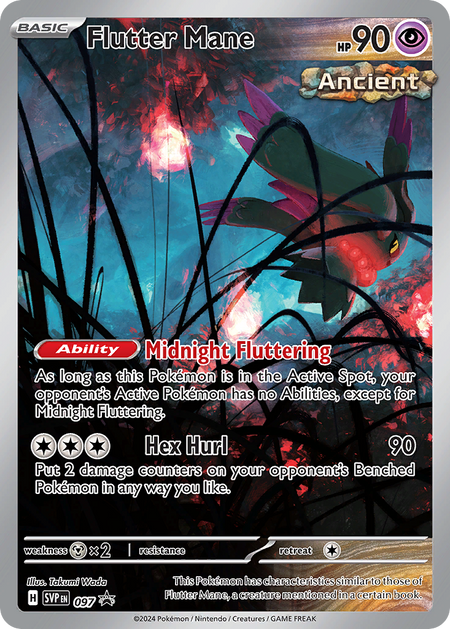 Flutter Mane #097 HOLO PR - Scarlet & Violet Black Star Promo Pokemon 2024