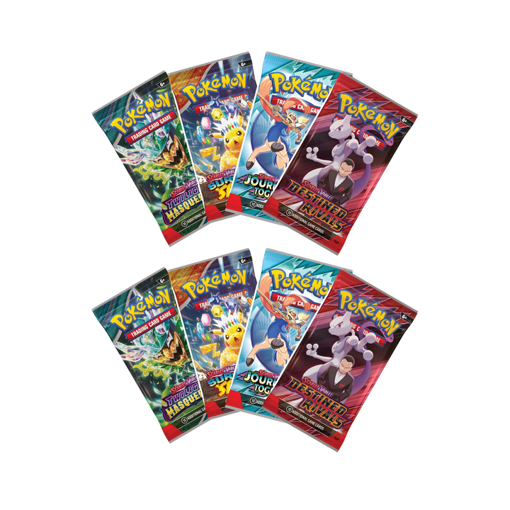 Pokemon TCG: Incineroar ex & Torterra ex Special Collection (8 Booster Packs)
