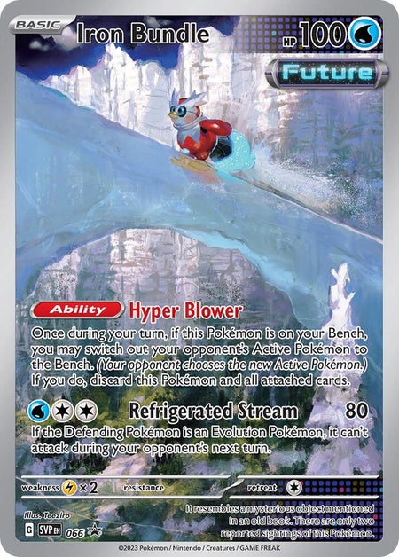 Iron Bundle #066 HOLO PR - Scarlet & Violet Black Star Promo Pokemon 2023