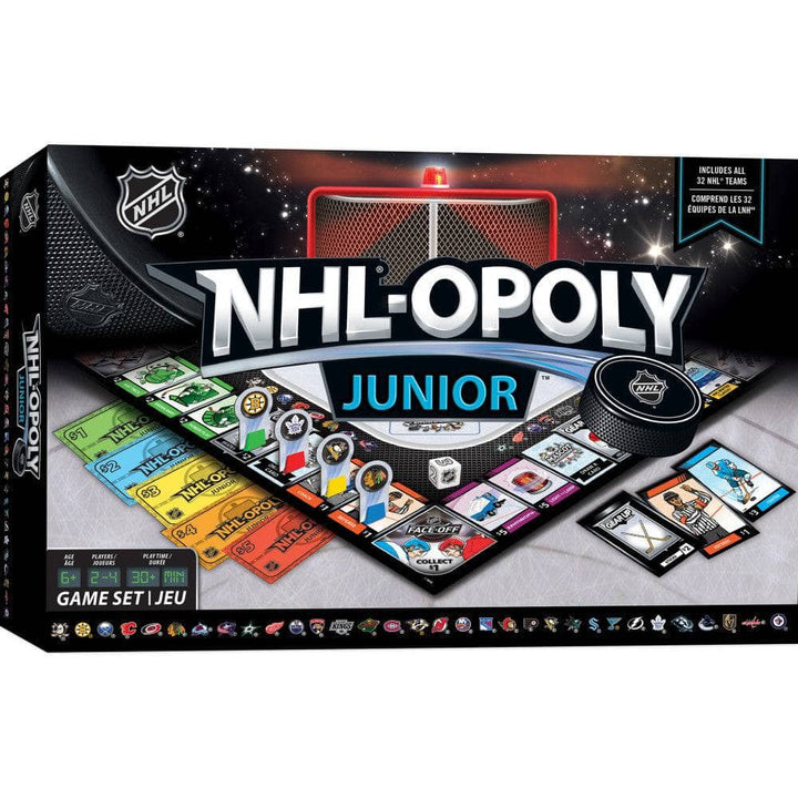 MasterPieces NHL Opoly Junior Puzzle Board Game