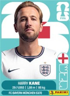 Panini FIFA World Cup 2026 Official Sticker Collection - Kane sticker