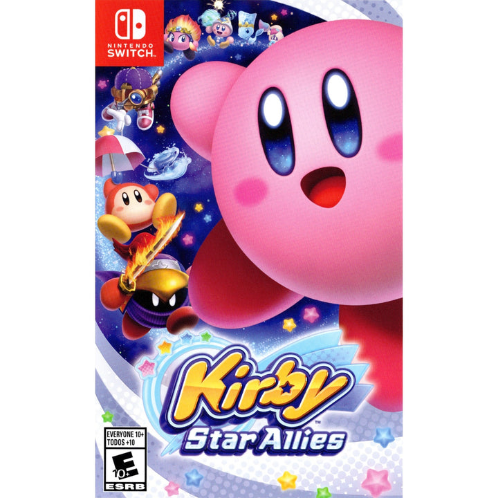 Kirby Star Allies Nintendo Switch retail case