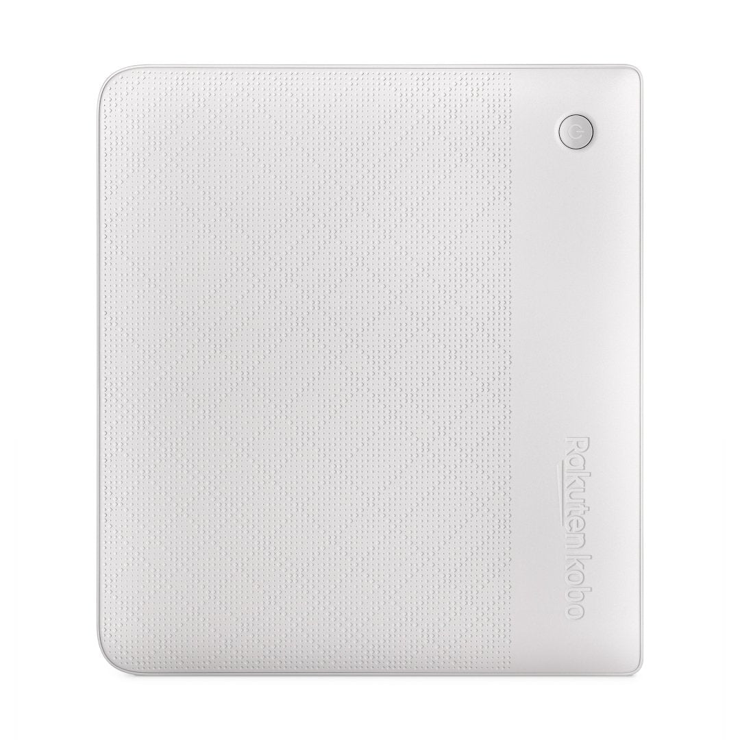 Kobo Libra 2 White, back view