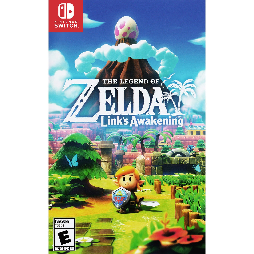 The Legend of Zelda Link's Awakening Nintendo Switch retail case