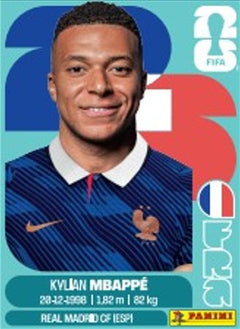 Panini FIFA World Cup 2026 Official Sticker Collection - Mbappé sticker