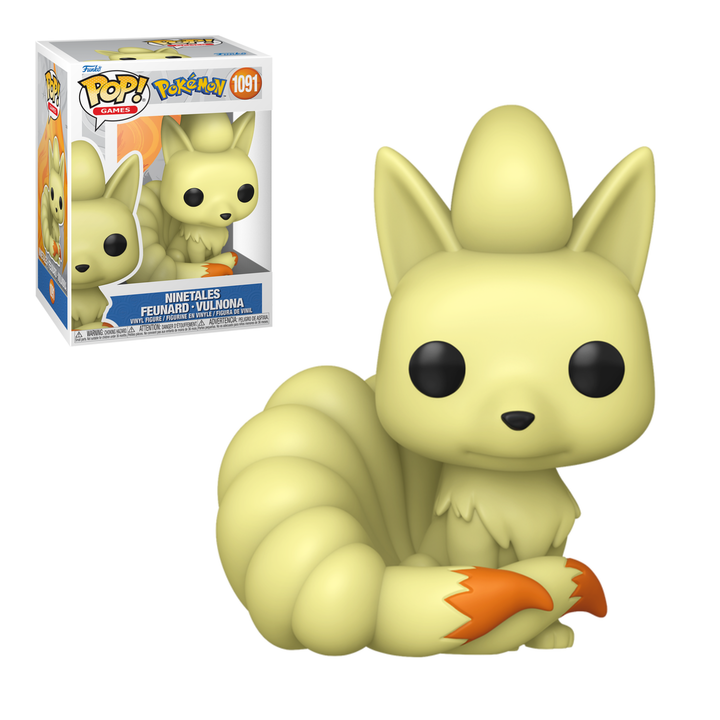 Funko Pop! Ninetales #1091 Pokemon Vinyl Games Figure