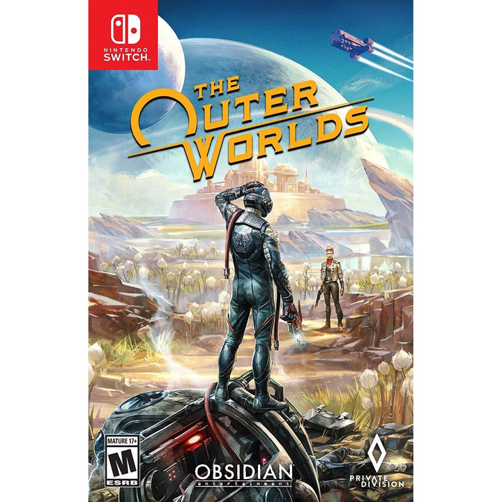 The Outer Worlds Nintendo Switch retail case