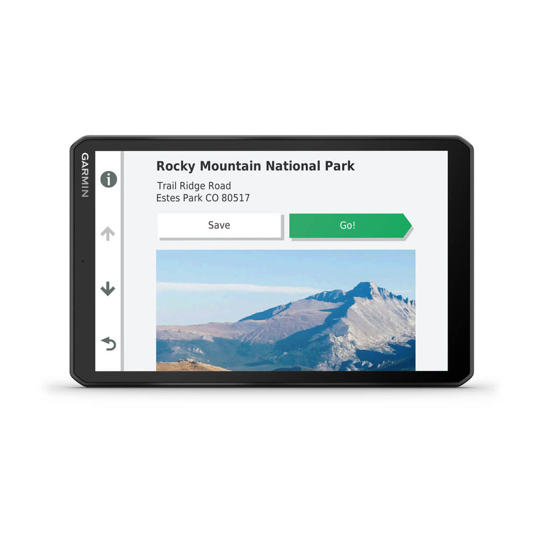 Garmin RV 890, voice assistant