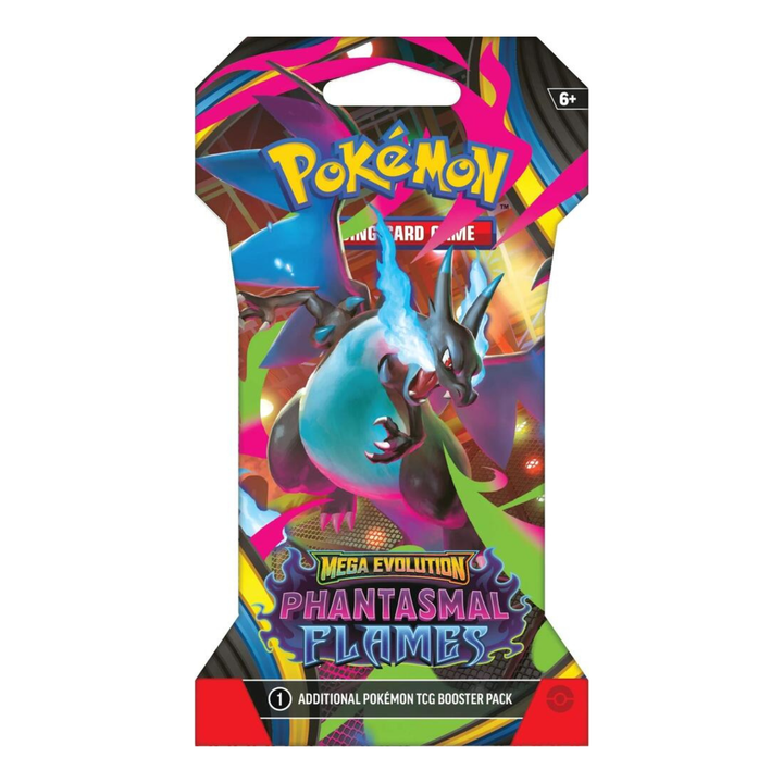 Pokemon TCG:  Phantasmal Flames Sleeved Booster Pack (1 Pack) Scarlet & Violet