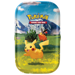 Pokémon TCG: Ascended Heroes Pikachu & Tepig Mini Tin (2 Booster Packs + Sticker + Art Card) - Mega Evolution 2026