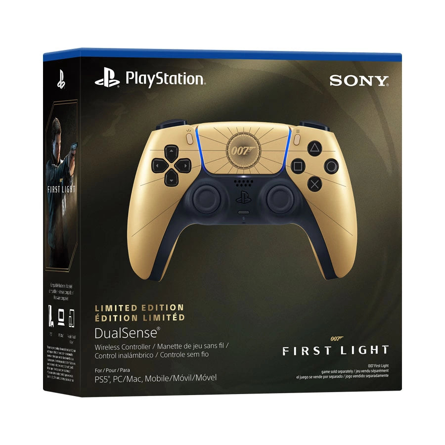 DualSense 007 First Light Limited Edition, retail box with the controller