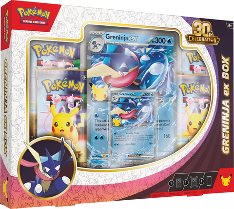 30th Celebration Pokémon ex Box (Greninja ex)