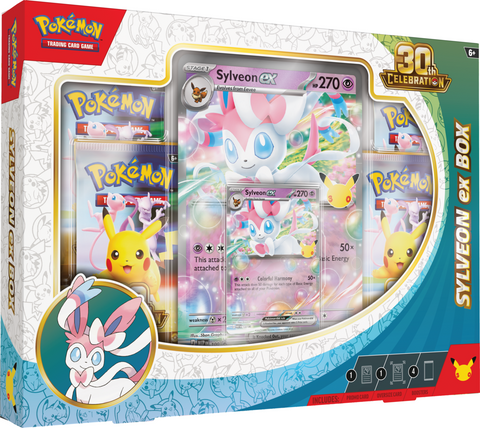 30th Celebration Pokémon ex Box (Sylveon ex)