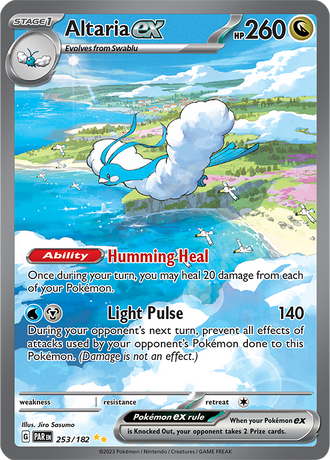 Altaria ex 253/182 Special Illustration Rare, Pokémon TCG Paradox Rift