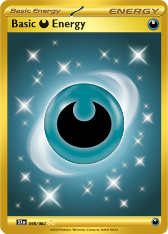 Basic Darkness Energy 098/064 Hyper Rare, Pokémon TCG Shrouded Fable