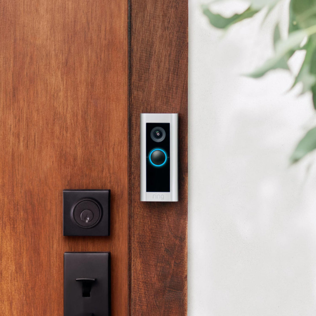 Installing Ring Video Doorbell Pro 2 on a door frame
