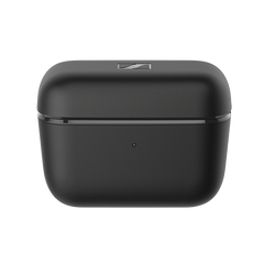 Sennheiser CX True Wireless black charging case, closed