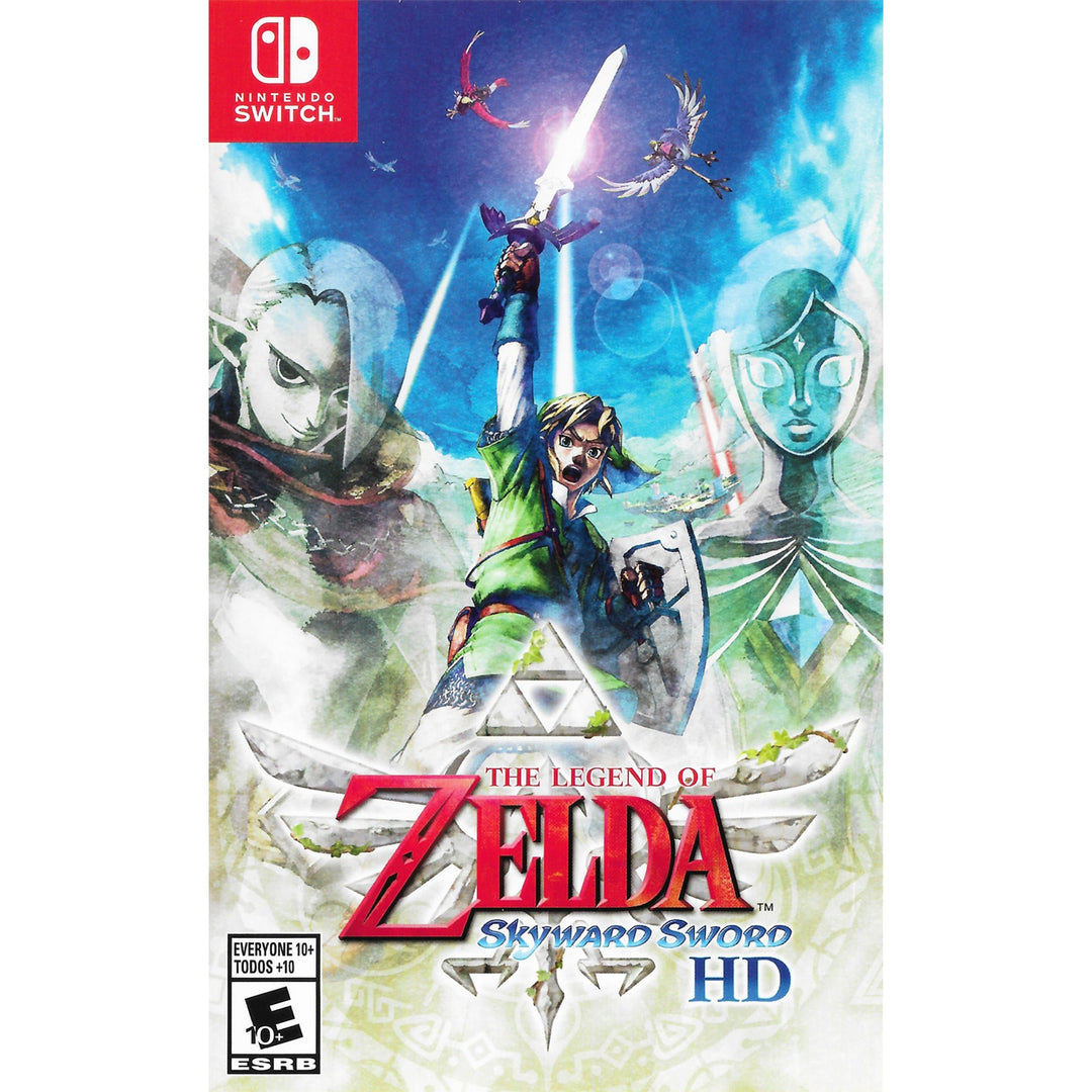 The Legend of Zelda Skyward Sword HD Nintendo Switch retail case