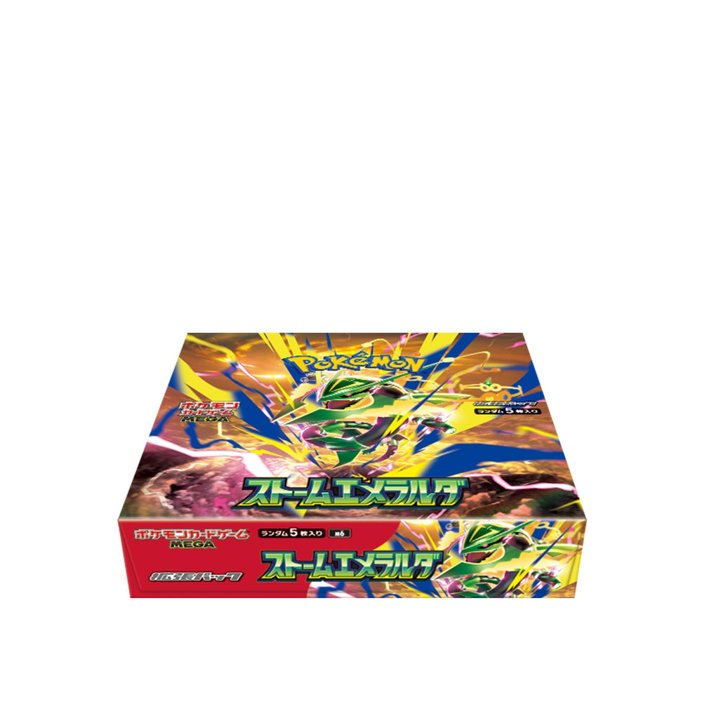 Pokémon TCG: Storm Emeralda Japanese Booster Box (30 Packs) - M6 2026 - view 2