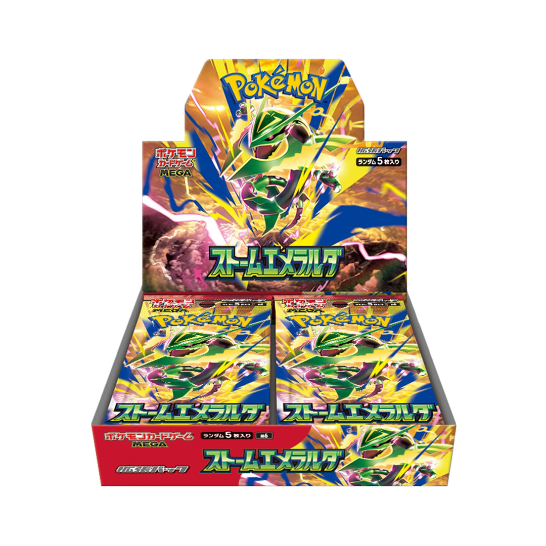 Pokémon TCG: Storm Emeralda Japanese Booster Box (30 Packs) - M6 2026