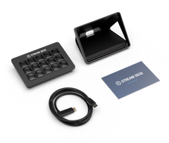 Elgato Stream Deck MK.2 Black in the box with stand, USB-C cable and Quick Start Guide