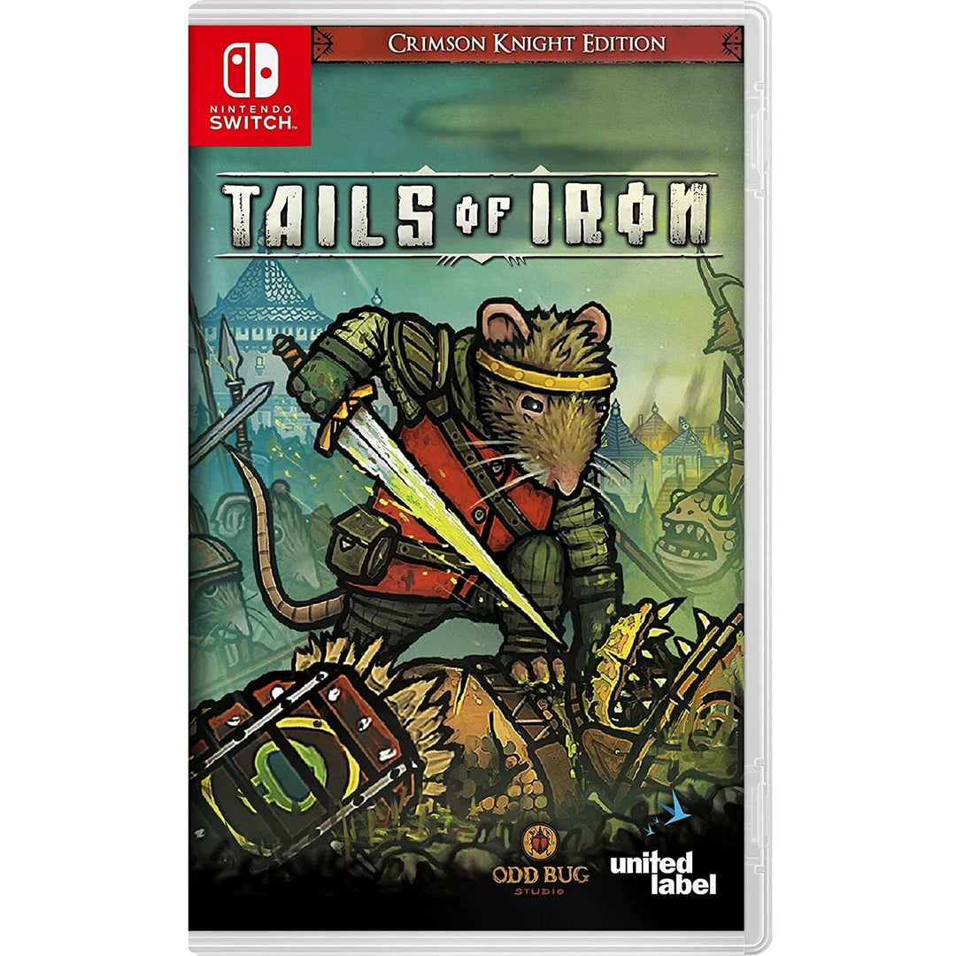 Tails of Iron Crimson Knight Edition Nintendo Switch retail case