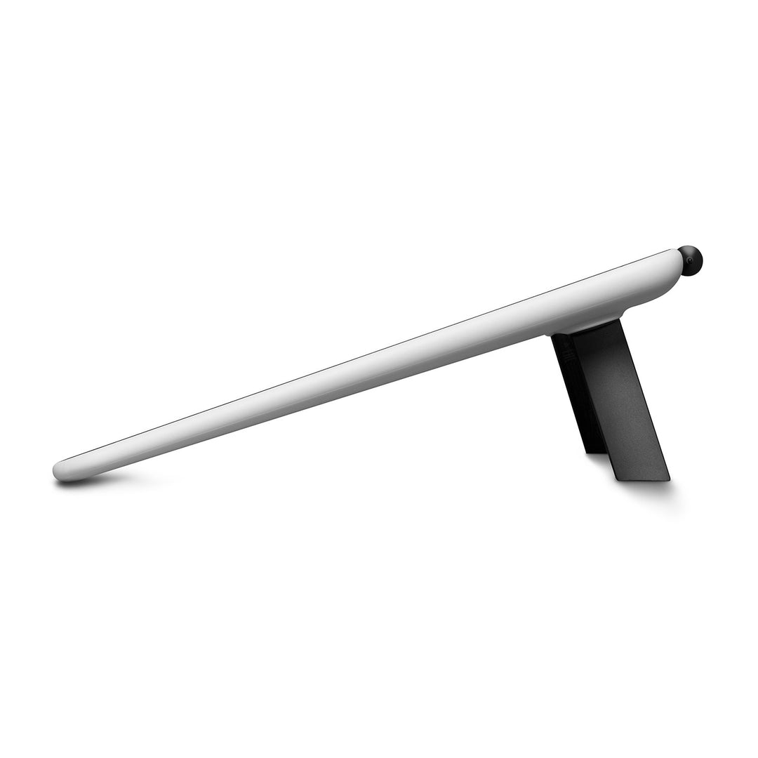 Wacom One pen display side profile resting on its built-in fold-out legs at a 19 degree angle